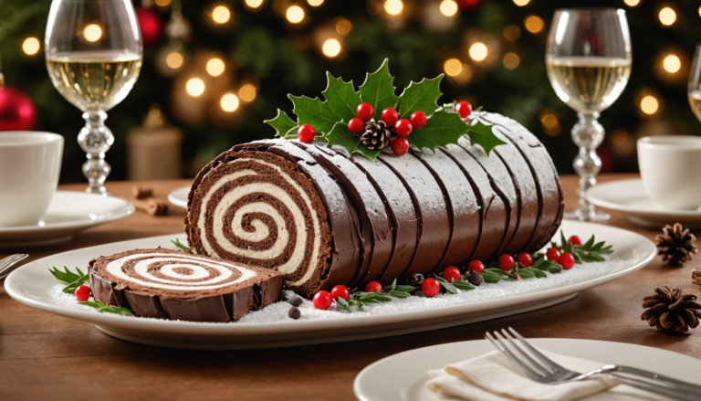Voici la recette de la bûche de Noël que tous vos invités vont vous demander